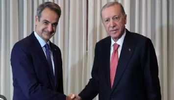 Cumhurbaşkanı Erdoğan, Yunanistan Başbakanı Miçotakis’i kabul etti