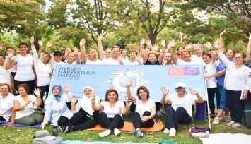 Hareketlilik Haftası’na yoga ve pilatesli karşılama