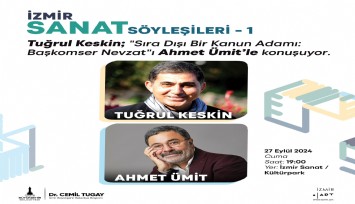 İzmir Sanat Söyleşileri’nin ilk konuğu Ahmet Ümit olacak