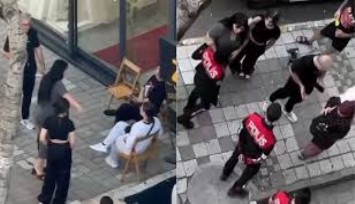 Sosyal medya fenomeni ortalığı birbirine kattı; o anlar kamerada