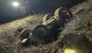 Antalya'da kahreden kaza: 14 yaşındaki sürücünün kullandığı traktör devrildi, 2 can kaybı