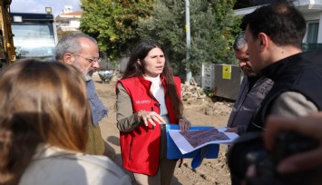 Başkan Denizli, Doğal gaz hattının 2,5 kilometrelik ilk etabı tamamlandı