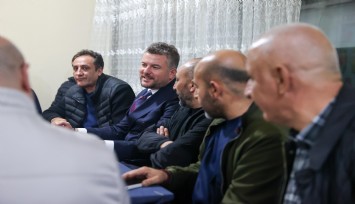 Başkan Görkem Duman mahalle ziyaretlerini sürdürüyor
