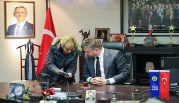 Başkan Görkem Duman, makamının kapısını Bucalı kadınlara açtı