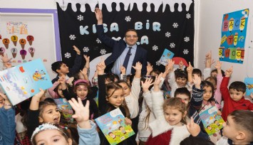 Başkan Yiğit miniklerin sevincine ortak oldu