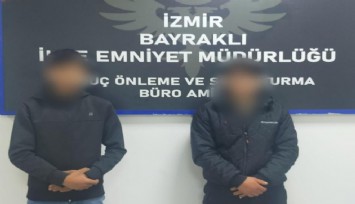 Bayraklı'da yatalak ve felçli kardeşlerin evine giren hırsızlar yakalandı