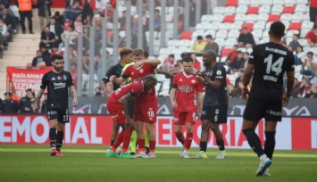 Beşiktaş Antalya'da galibiyeti koruyamadı: 1-1