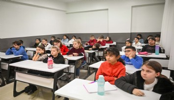 Bornova’da çocuklarla birlikte İklim Dostu Gelecek
