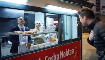Bornova'da her sabah 1.000 kişiye çorba ikramı