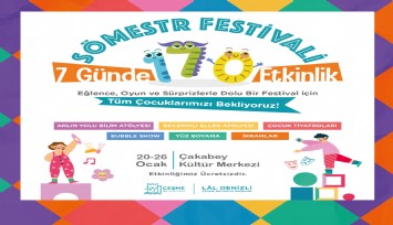 Çeşme Belediyesi’nden çocuklara renkli Sömestr Festivali