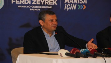 CHP Genel Başkanı Özel'den fezleke açıklaması: 'Vız gelir tırıs gider