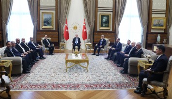 Cumhurbaşkanı Erdoğan Hamas heyetini kabul etti