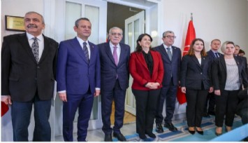 DEM heyetinden CHP ziyareti: Anayasa ile Şehit yakınları ve gaziler vurgusu