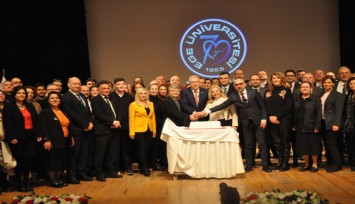 Ege Üniversitesinde 70’inci yıla özel logo tasarlandı