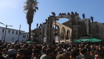 Emevi Camii'ndeki izdihamda can kaybı 4’e yükseldi