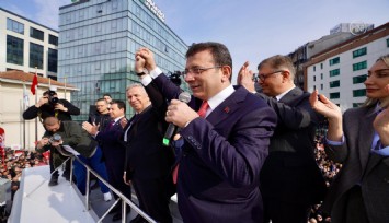 İmamoğlu, Çağlayan Adliyesi'nde toplanan vatandaşlara seslendi: Bugünkü mesele geleceğimizdir