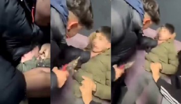 İstanbul'da dehşet verici görüntüler: Sağır ve dilsiz çocuğa 2 kişi işgence etti