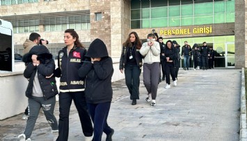 İzmir dahil 3 ilde fuhuş operasyonu: 15 şüpheliden 13'ü tutuklandı