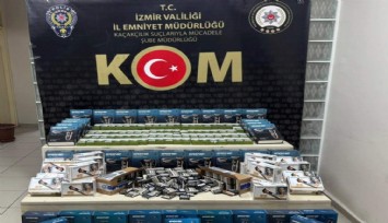 İzmir’de kaçakçılığa geçit yok: 2 tutuklama