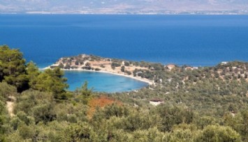 İzmir'de satılık adanın antik sırrı: İcradan satılık Garip Adası antik Kane şehrine ev sahipliği yapmış