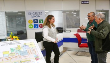Karabağlar Belediyesi’nden Engelsiz Masa hizmeti