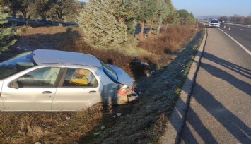 Manisa'da trafik kazası: 1 can kaybı, 1 yaralı