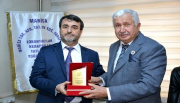 Manisa Lokantacılar Odası Başkanı Akgül, 19 senelik koltuğunu devretti