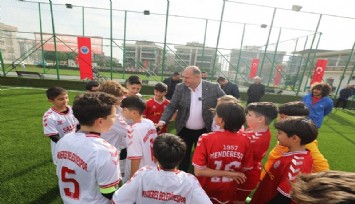 Menderes'te sahalar yenilendi