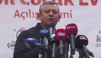 Özgür Özel'den Manisa'da erken seçim çağrısı
