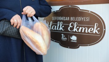 Seferihisar 'da Halk ekmek 7 TL’den satışta
