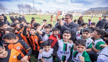 Sponsorluk Büyükşehir’den santra Başkan Tugay’dan
