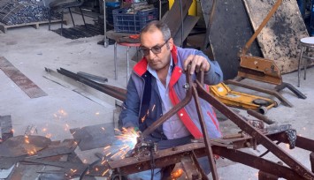 Yangında zarara uğrayan esnafa Merkez Bankası desteği
