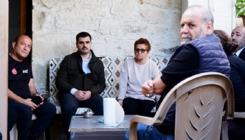 AK Parti Genel Sekreteri İnan, Foça’daki sel bölgesinde incelemelerde bulundu