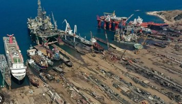Aliağa’da tartışmalı konu rafa kalktı: Gemi söküm tesisine ÇED engeli