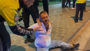 Bursa'da alkollü sürücüden beyin yakan sözler