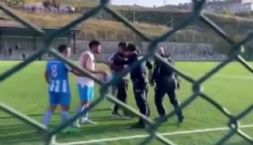 Amatör lig maçında kavga: Polisin biber gazı müdahalesine soruşturma