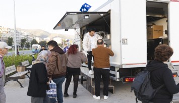 Balçova'da gönül ısıtan çorba ikramı