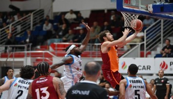 Basketbol Süper Ligi: Aliağa Petkimspor: 75 - Galatasaray: 80