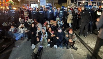 Berlin'de Sumud Filosu'na saldırıya protesto