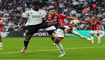 Beşiktaş'a evinde şok: 1-2