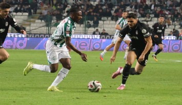 Beşiktaş Konya'da moral buldu: 0-2