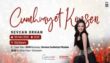 Bornova’da Cumhuriyet Bayramı’na coşkulu kutlama