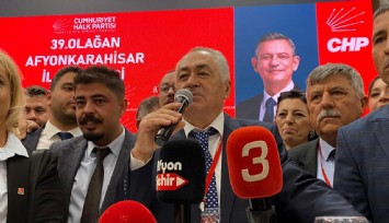 CHP'nin Afyonkarahisar İl Başkanı Hasan Karadeniz oldu