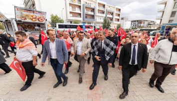 Cumhuriyet Her Yerde kutlamaları Menemen'de