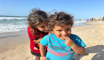 Gazzeli çocuklar Sumud Filosu bekleyişini sürdürüyor