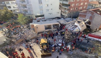 Gebze’de çöken binada enkaz altında kalan aile fertlerinin kimlikleri belli oldu