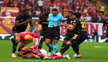 Göztepe'de hakeme tepki var
