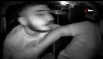 İzmir’de taksi şoförünün darp edildiği anlar kameraya yansıdı