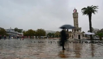 İzmir haftaya sağanakla girecek: Şiddetli fırtınaya dikkat