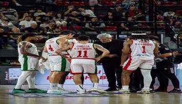 Karşıyaka Basketbol, ilk iç saha yenilgisini aldı